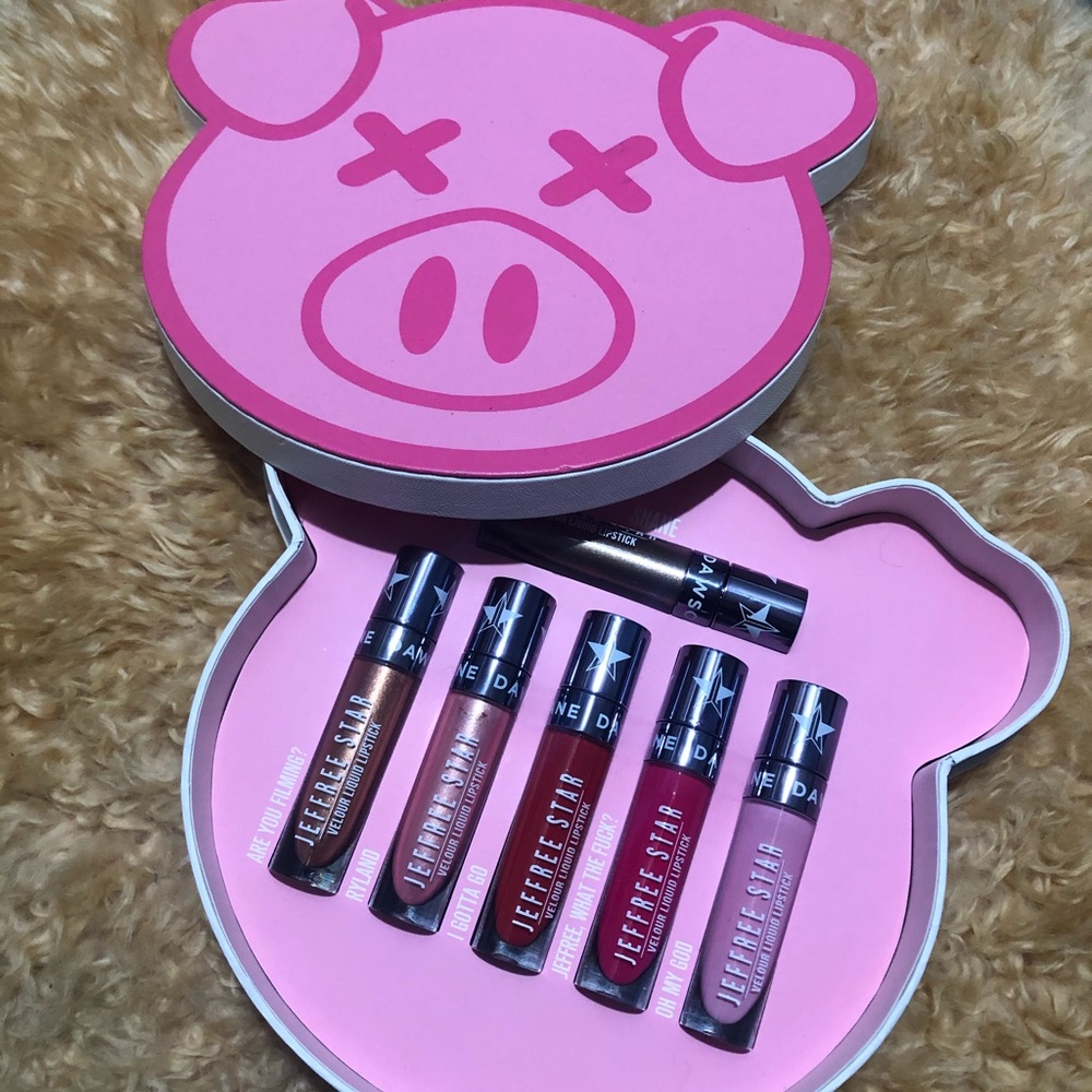 Shane x Jeffree Star Cosmetics Pig lipstick bundle